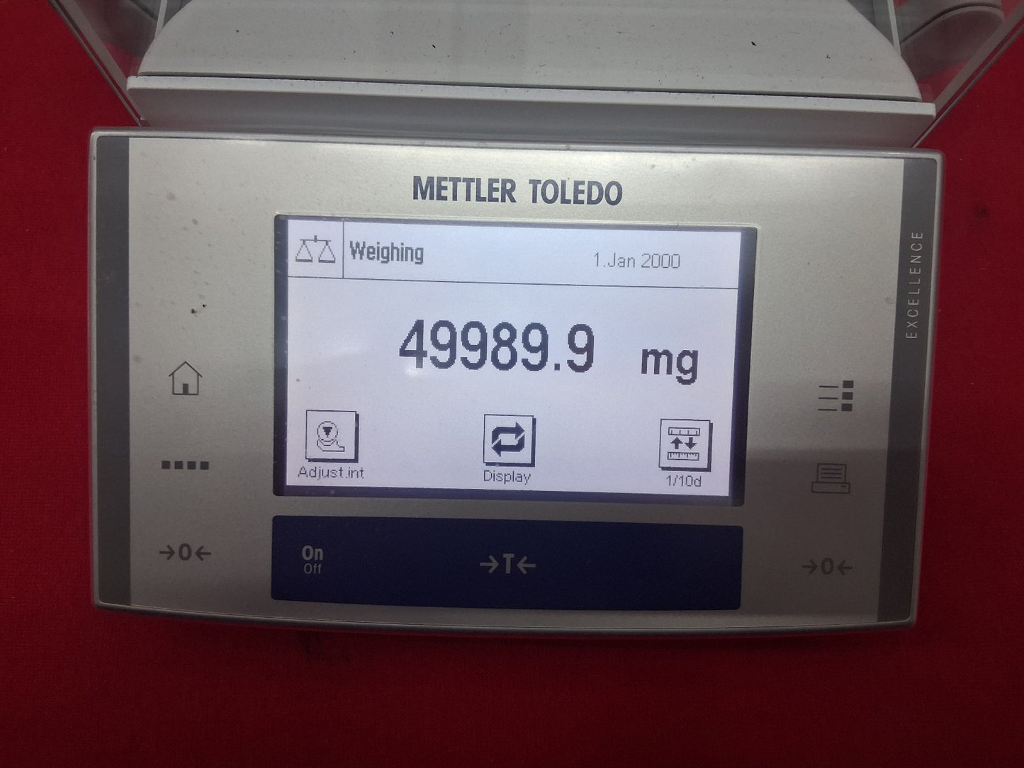 Mettler Toledo XS105 DualRange Analytical Balance 120g x 0.01mg TESTED WORKING