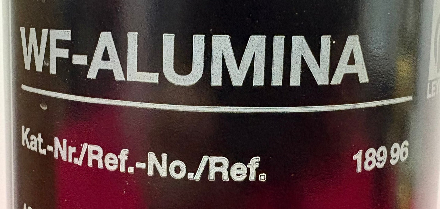 LEYBOLD ACTIVATED WF-ALUMINA 18996 FILTER 1.3 LITER