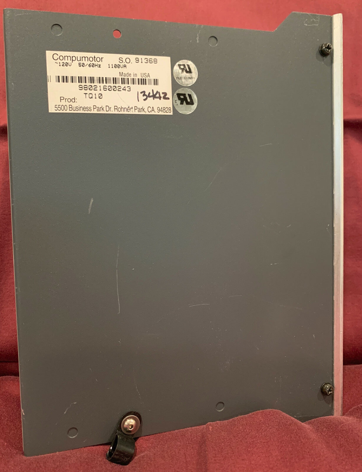 PARKER COMPUMOTOR TQ 10 トルクサーボドライブ 中古部品/修理用