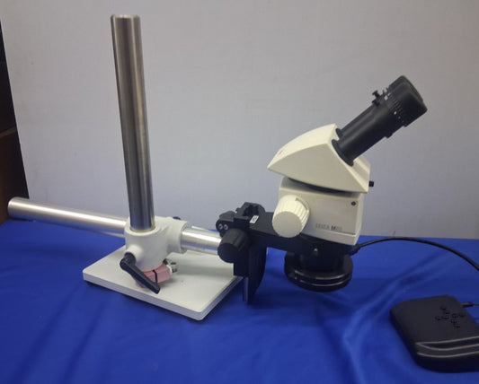 LEICA M80 STEREO ZOOM 7.5- 60X MAGNIFICATION BOOM STAND LED RING LIGHT ACHRO 1.0