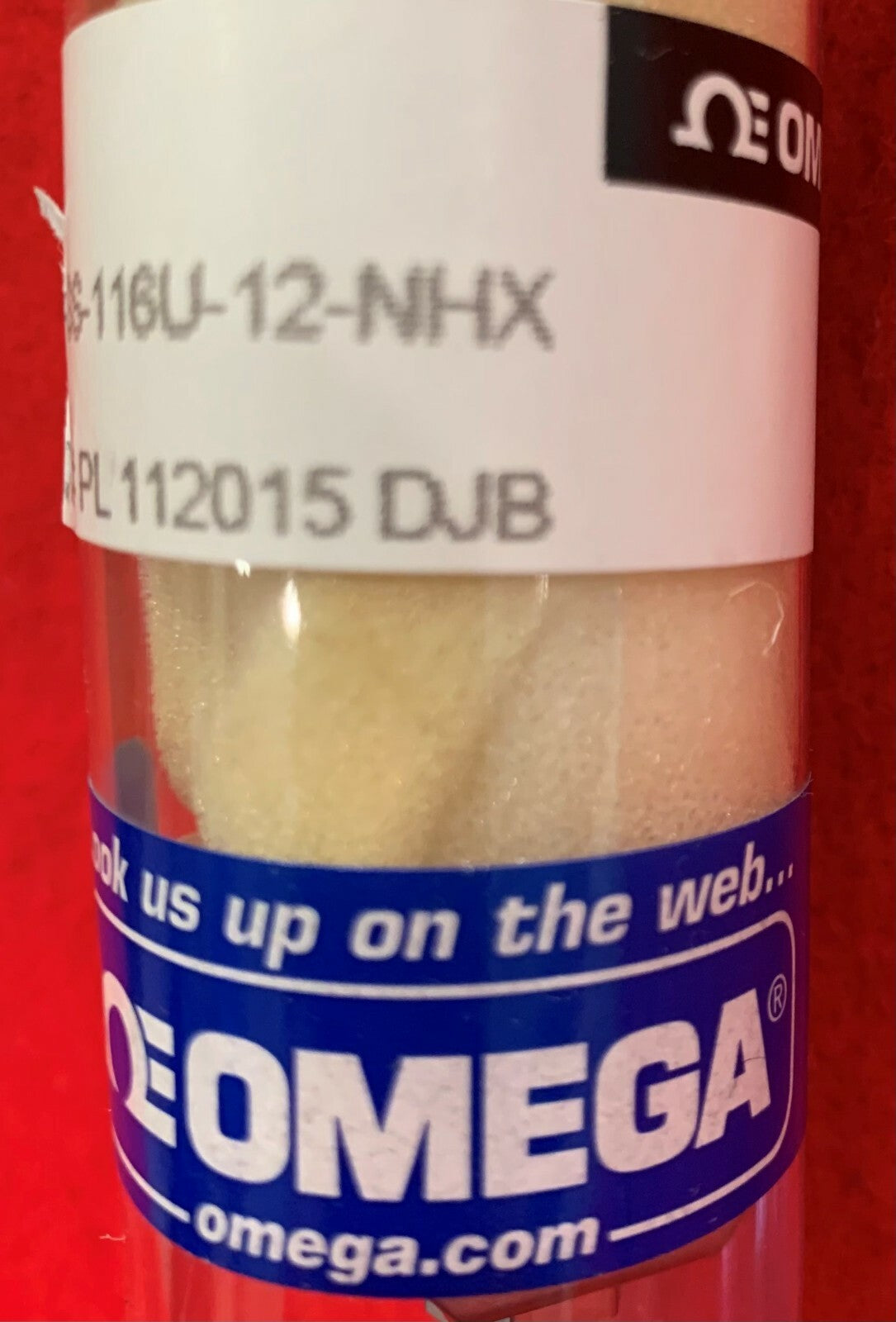 Omega K Type CASS-116U-12-NHX Thermokoppel HOGE TEMP Keramische Connector 650C