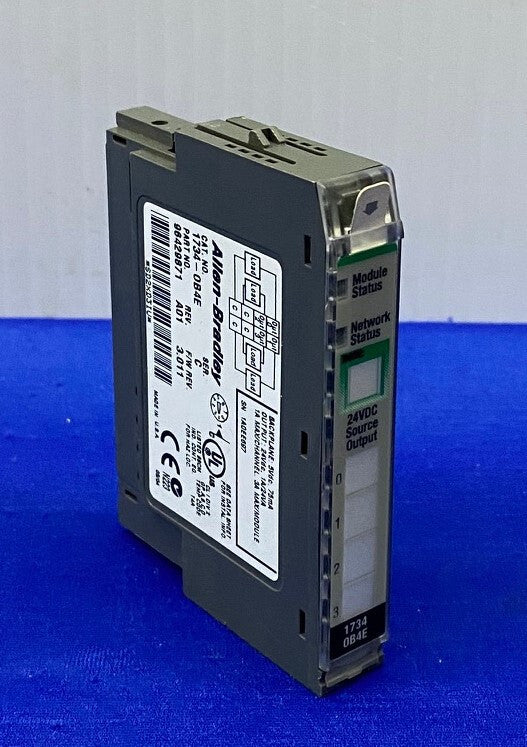 Allen Bradley AB 1734-0B4E SER C 96429871 REV A01 PLC CONTROLLER