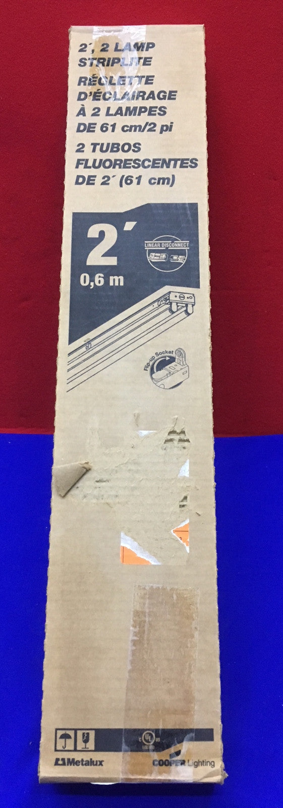 COOPER F3-2' 29901638 / 12210844 CAT SSF-214T5-UNV-EBT1-U LUZ STRIPLITE CANTIDAD 5