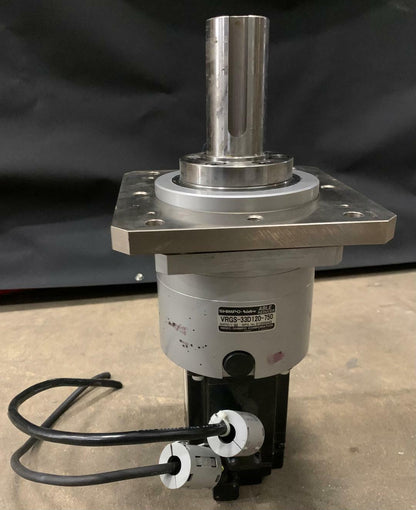YASKAWA AC SERVO MOTOR SGMAV-08ADA21 W/ SHIMPO NIDEC REDUCER VRGS-33D120-750