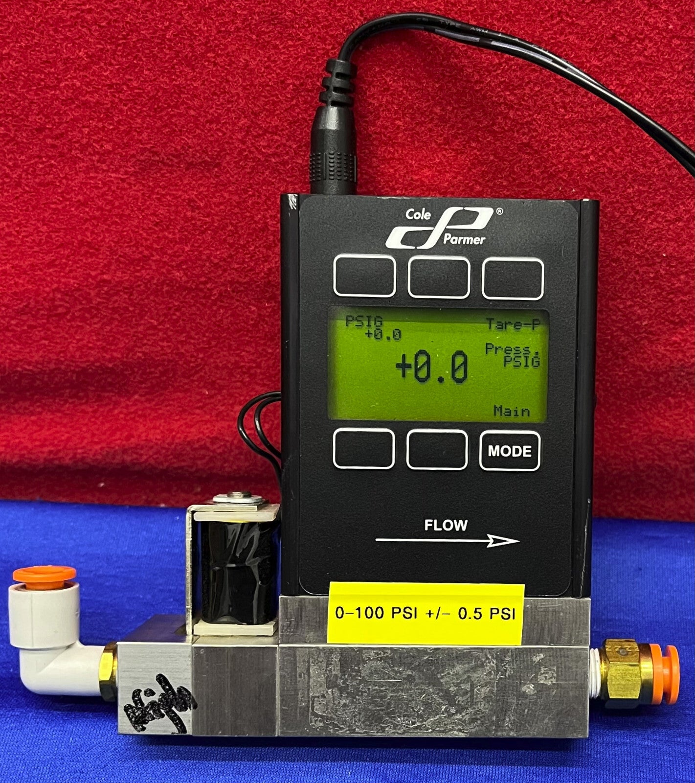 コールパーマー 真空圧力デジタルゲージ制御システム EW-68026-58 PC-100PSIG-