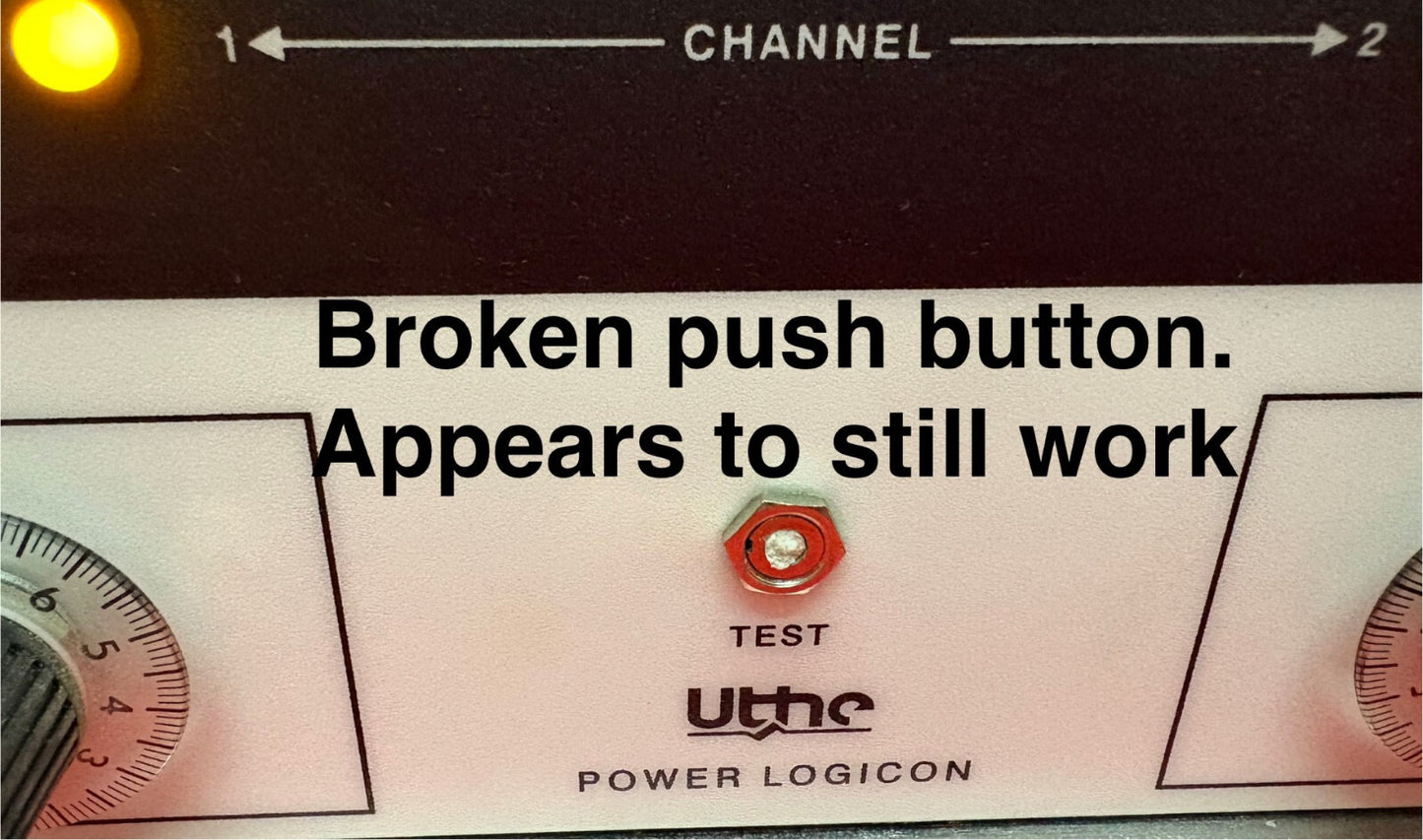 UTHE TECHNOLOGY POWER LOGICON 50G VER: STD PART # 07881 CONTROLLER