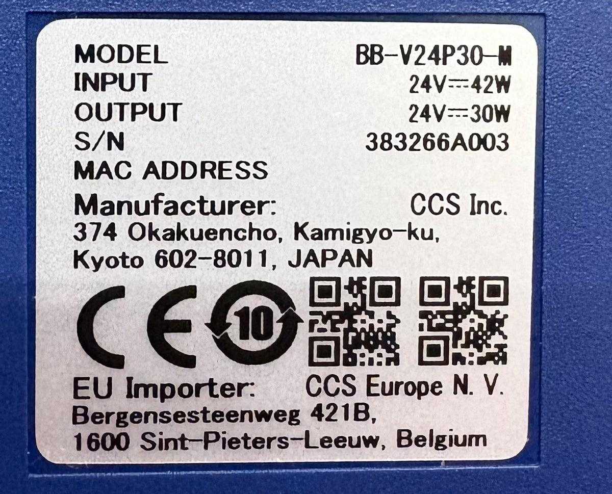 CCS BBV24P30-M / BB-V24P30-M LED MASTER UNIT LIGHTING CONTROLLER - PARTS/REPAIR