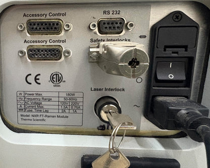 THERMO SCIENTIFIC NXR FT RAMAN SPECTROMETER MODULE DATE 2008 - FOR PARTS/REPAIR