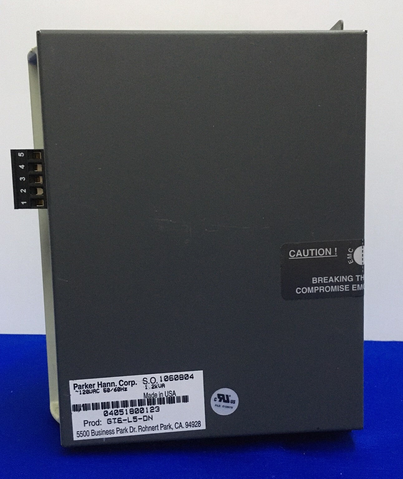 PARKER GT6 / GT6-L5-DN / GT6L5DN SCHRITTANTRIEB 120VAC 50/60HZ