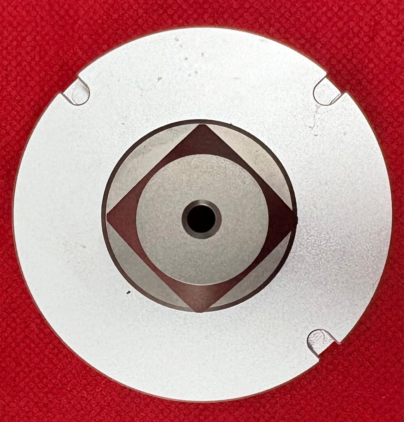 ZEISS 600667-9601-000 01 ADAPTER REFERENCE PLATE FOR VAST/MT M=2Nm