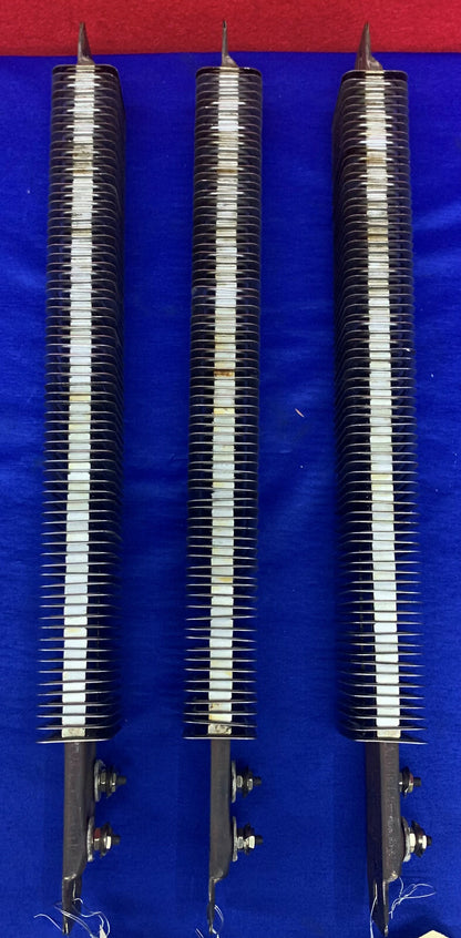 Lote de 3 calentadores de aire CHROMALOX FINSTRIP OTF-180 240 V 1000 W HNL 3490P/052710-117