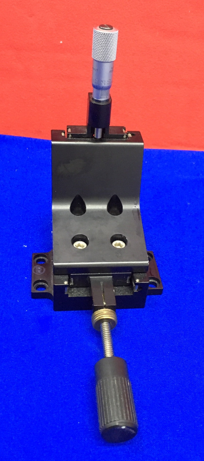 NEWPORT 460A 2 AXIS (X &Y) LINEAR TRANSITION STAGE M-460A-XY Micrometers