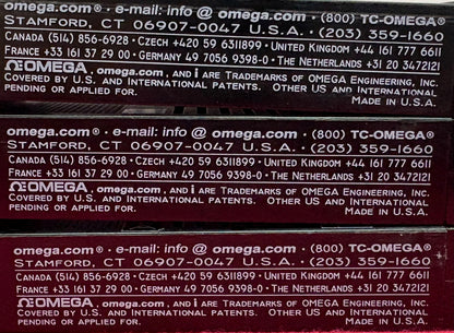 OMEGA PANEL METER DPi32 90-240V 4 DIGIT TEMPERATURE/PROCESS - PARTS/REPAIR/QTY 3