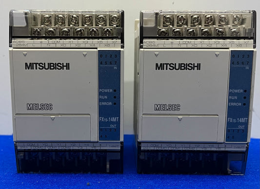 CONTROLLER PROGRAMMABILE MITSUBISHI FX 1S-14MT - 1 LOTTO QTY 2