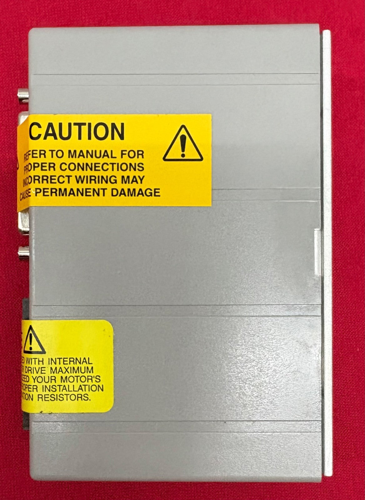 PARKER COMPUMOTOR OEM770T TORQUE SERVO DRIVE & 73-018496-01 REV B RESISTOR KIT