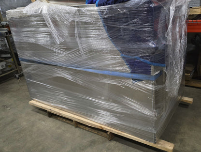 CAJA DE PASO A TRAVÉS DE CARRITO/MONTAJE EN PISO DE 6' DE CLEAN AIR PRODUCTS.