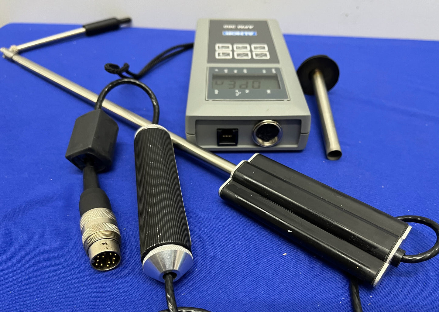 ALNOR APM360 MULTIFUNCTIONELE METER MET 275 SONDE - GEEN PRINTER - VOOR ONDERDELEN/REPARATIE 