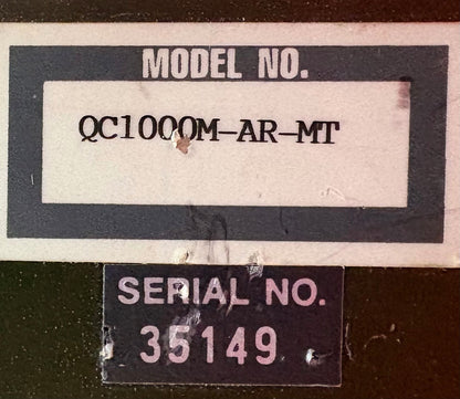 METRONICS QUICK-CHEK QC1000M-AR-MT DIGITAL LINEAR DISPLAY DEVICE - PARTS/REPAIR