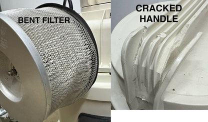 TIGER-VAC ®  CR-1 CLEANROOM VACUUM CLEANER ULPA FILTER 99.999% ON 0.12 MICRON