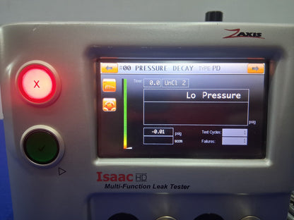 Issac / Zaxis Issac-HD-2PC MULTI FUNCTION LEAK TESTER  10 PSI MODULAR AIR LEAK