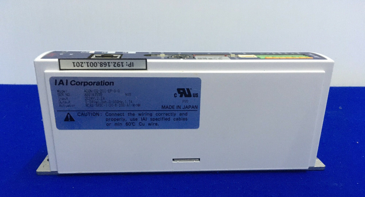 IAI ACON-CG-20I-EP-0-0 EHTERNET/IP-CONTROLLER-POSITIONIERANTRIEB