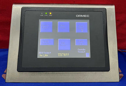 ORMEC MMI-8056 Bedienerschnittstelle Farbdisplay Touchscreen mit Gehäuse
