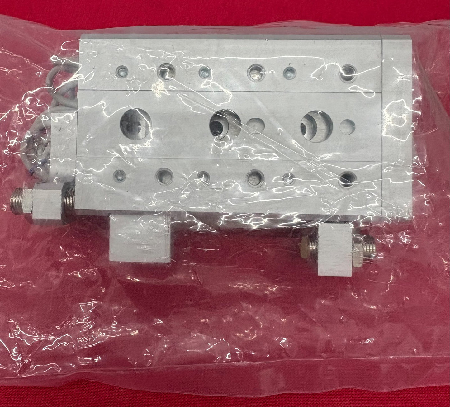 SMC MXS16-50A-M9NL GUIDED PNEUMATIC CYLINDER AIR SLIDE TABLE