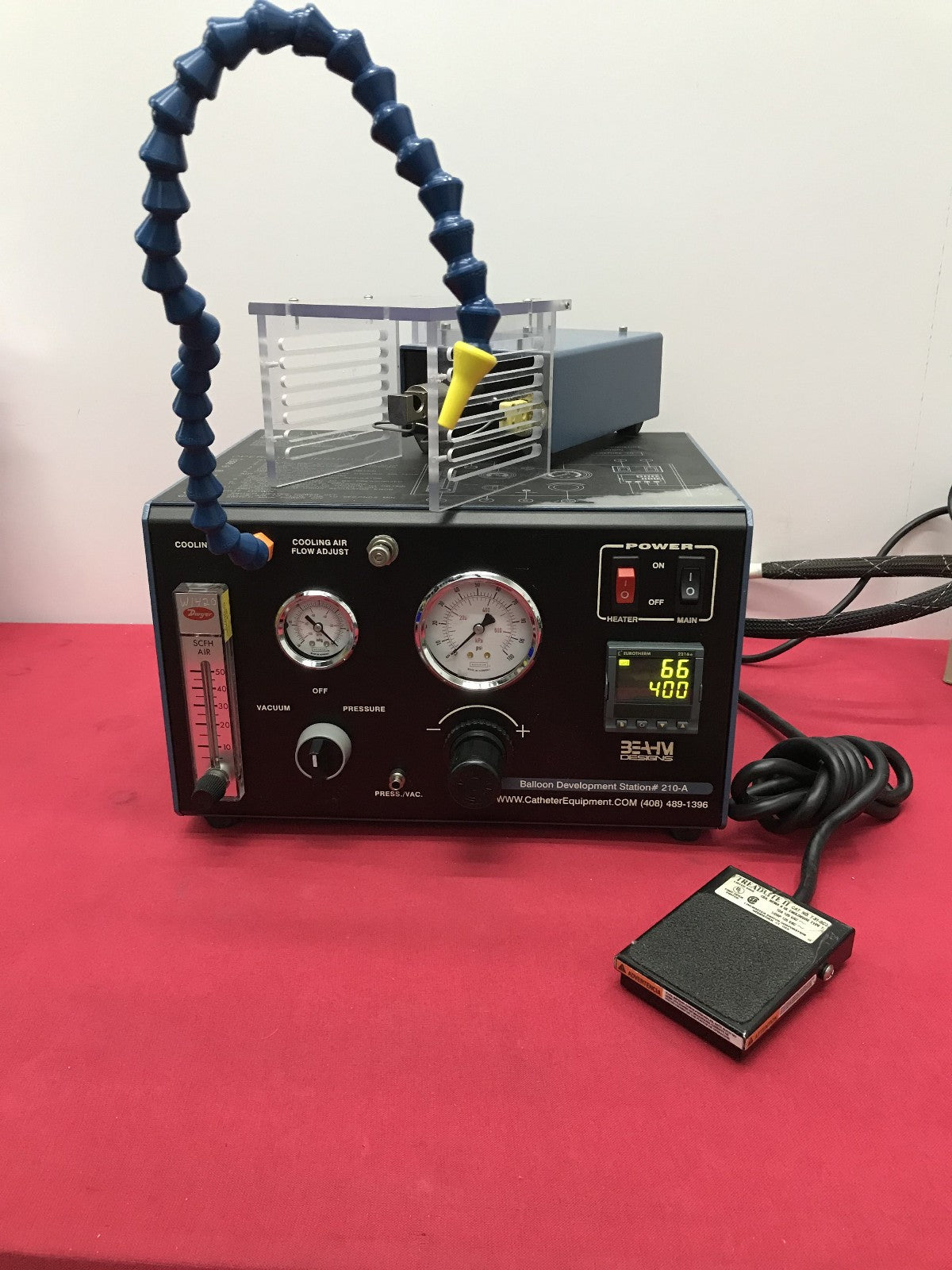 BEAHM DESIGN 210A BALLOON DEVELOPMENT STATION/ HOT AIR STATION / HOT AIR BOX