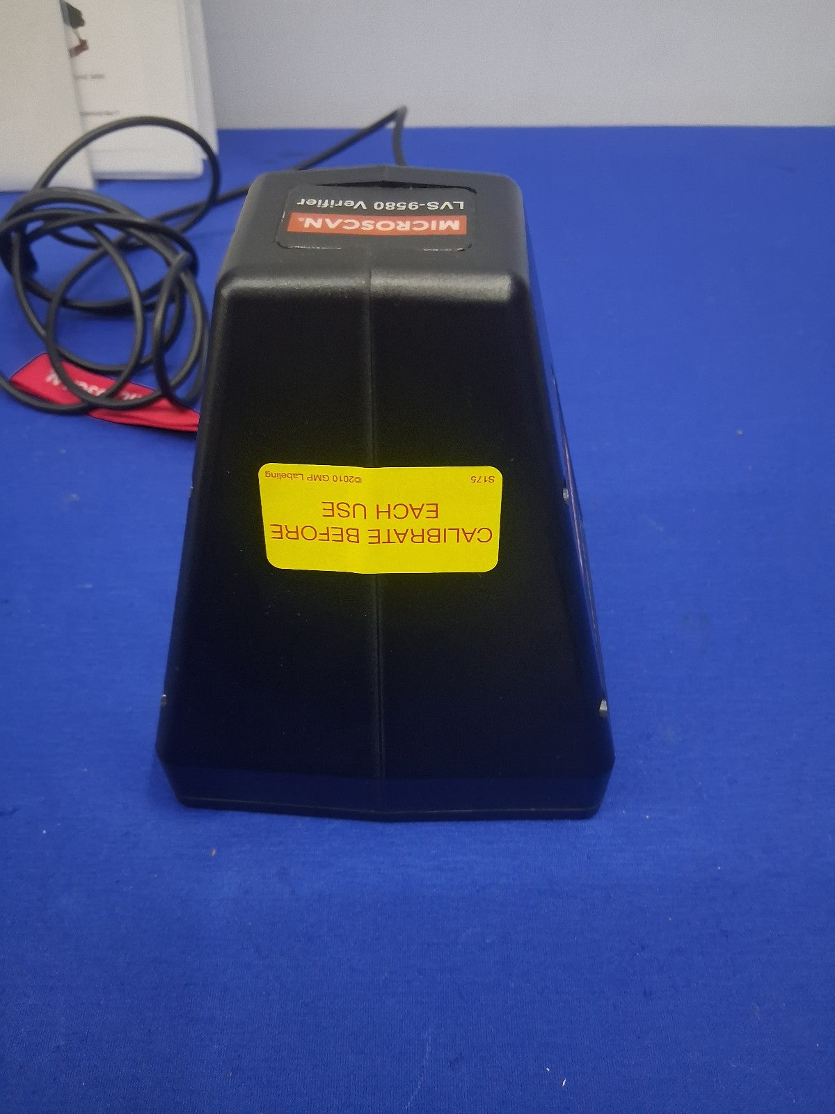 OMRON MICROSCAN LVS-9580 VERIFIER 9580-C-3 Handheld Barcode Verifier/ Scanner