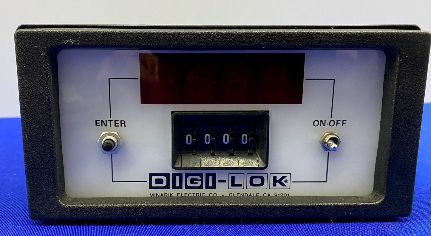 MINARIK DIGI-LOK CONTROL GEEN LABEL OP HET ITEM WIJ DENKEN DAT DIT EEN DLC100 MODEL IS