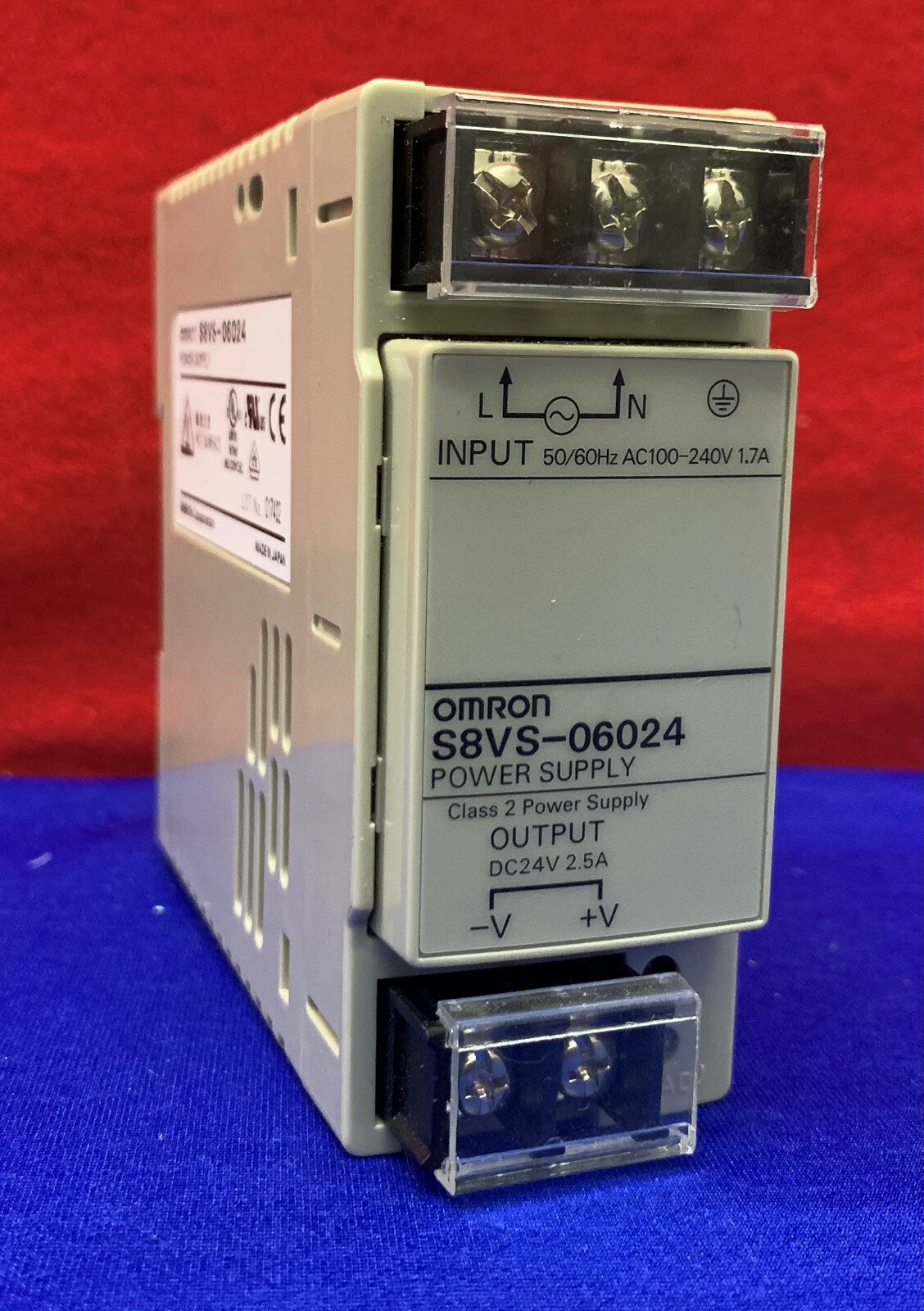 Omron S8VS-06024 Alimentatore 24VDC 2,5A Classe 2 