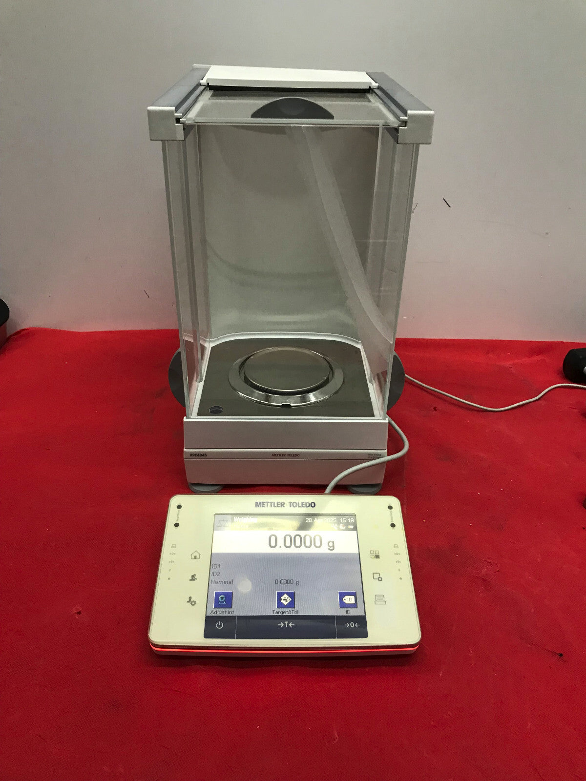 METTLER TOLEDO XPE404S PRECISION BALANCE 410 G CAPACITY READABILITY 0.1 MB