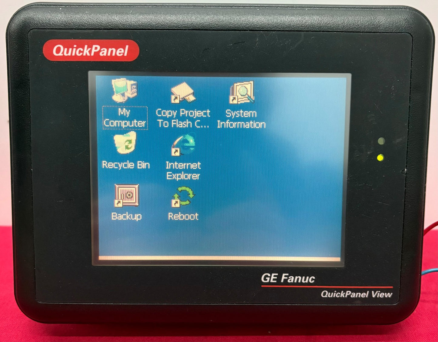 GE FANUC QUICKPANEL VIEW 6” COLOR TOUCHSCREEN V2.00 ES0611