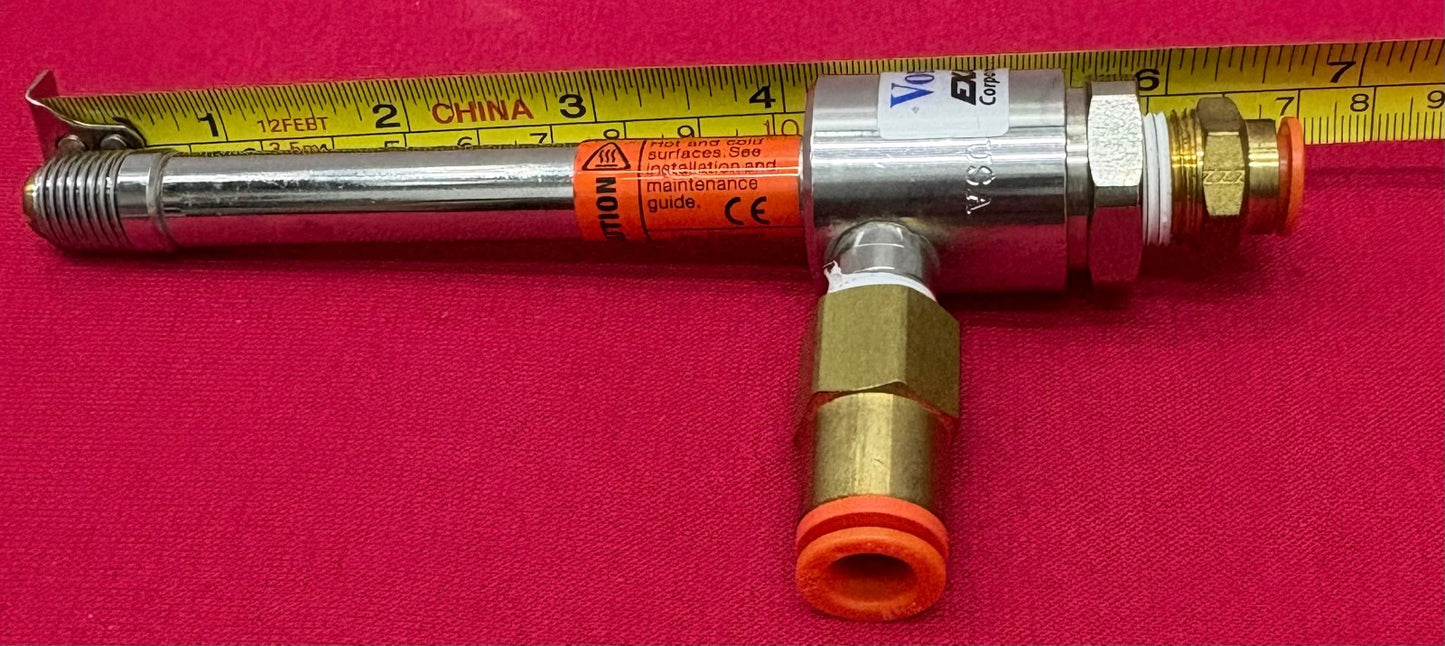 EXAIR VORTEX TUBE HOT & COLD 250 PSIG 1.7 MPa 17 BAR MAX,NO MODEL # FOUND