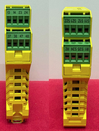 PHOENIX SAFETY RELAY PSR-ESD-30 PSR-SCP- 24DC/ESD/4X1/30 ORDER NO 2981800