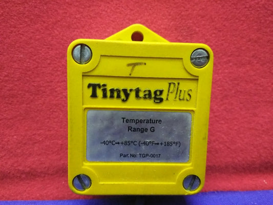 TINYTAG PLUS TGP-0017 GEMINI DATA LOGGER Potrebbe essere necessaria una nuova batteria Non è possibile effettuare il test 