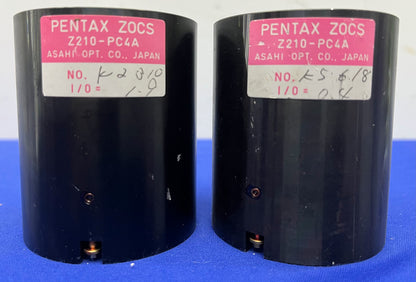 PENTAX ZOCS Z210-PC4A OBJEKTIV MIT SCHIEBE-ÄHNLICHEN ZOOM-OBJEKTIVFUNKTIONEN - 1 LOT, MENGE 2 