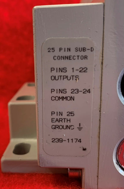 NUMATICS SOLENOID PNEUMATIC VALVE ASSEMBLY BANK 051BA4Z2MN00061
