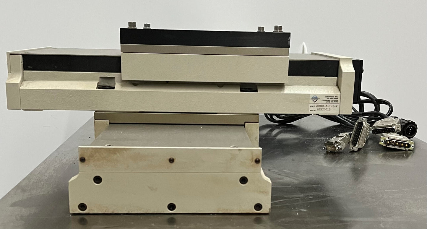 AEROTECH ATS20015 &amp; 20015-40P 電動 XY リニア ステージ 約 150MM 6" 移動量