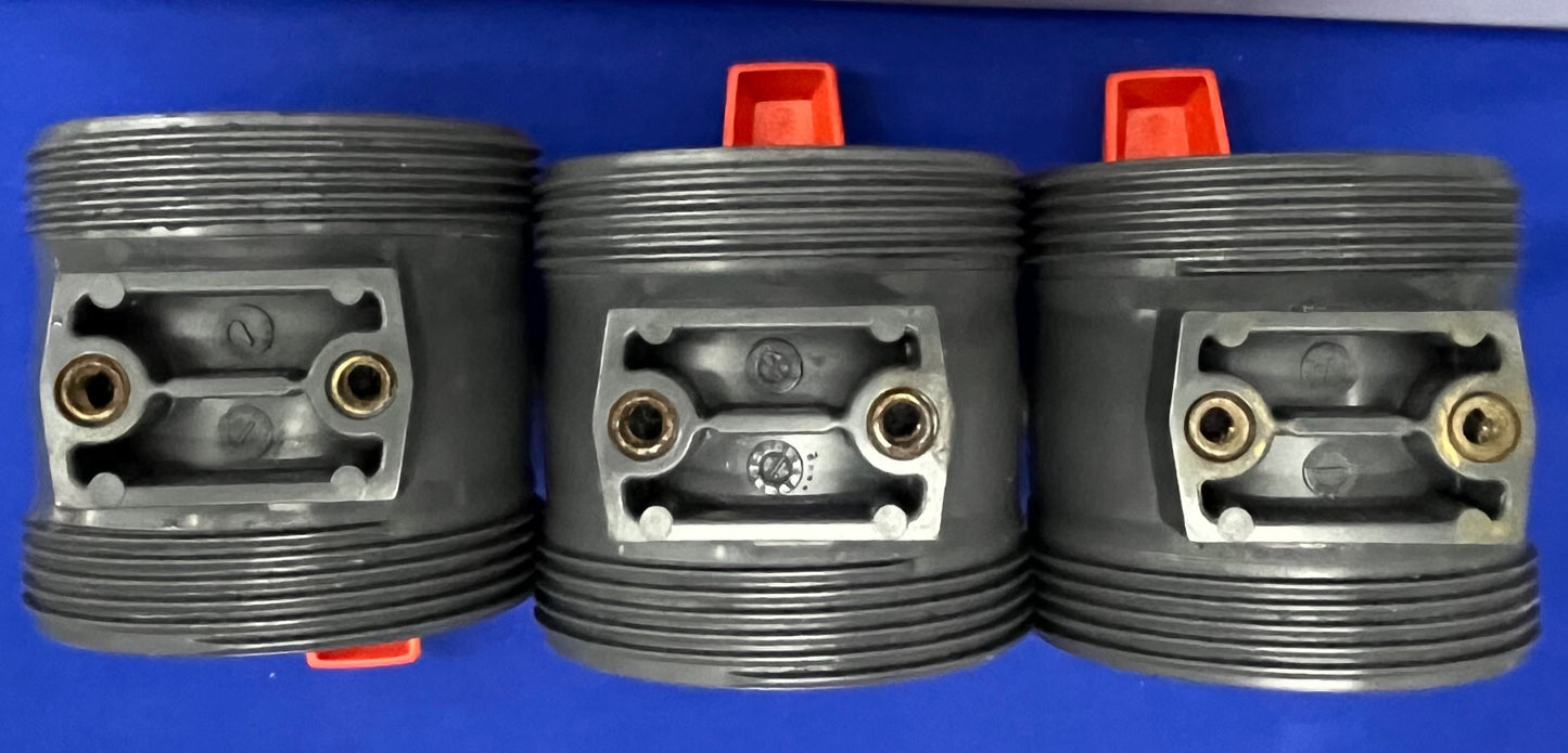 GEORG FISCHER +GF+ TYP 546 2” DN50 PVC-U FPM PN16 BALL VALVE - 1 LOT QTY 3