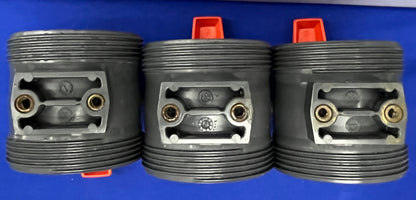 GEORG FISCHER +GF+ TYP 546 2” DN50 PVC-U FPM PN16 BALL VALVE - 1 LOT QTY 3