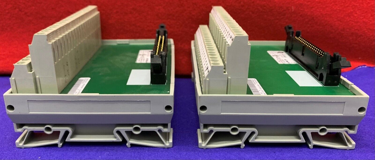Lot de 2 modules d'interface de terminal Allen Bradley 1492-IFM40F 0-132 V CA/CC 