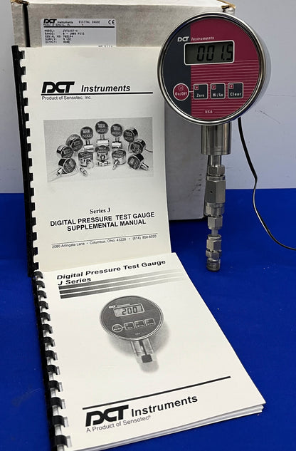 DCT INSTRUMENTS DIGITALES DRUCKMESSGERÄT PSIG 0-1000 JVT1KGT-V JV-SERIE