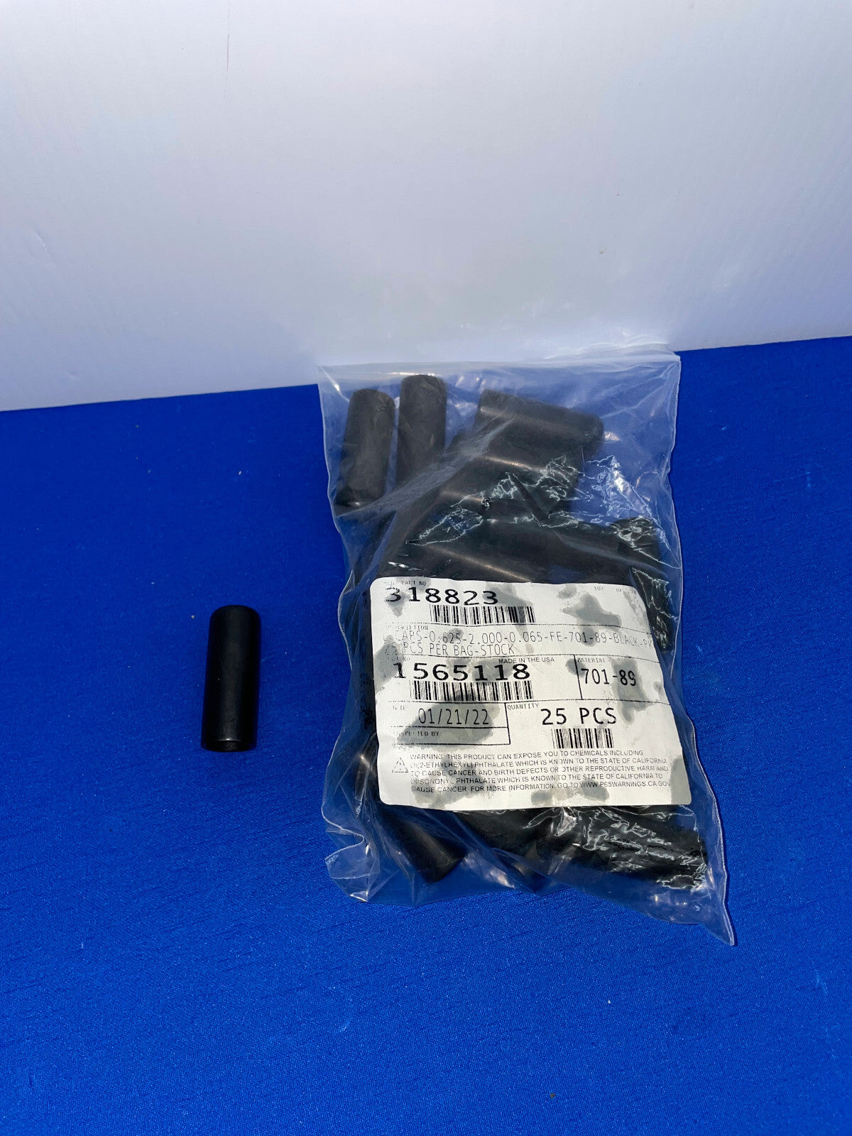 CAPUCHONS DE POIGNÉE FLEXFIT RONDS, DIAMÈTRE INTÉRIEUR 0,625 X 2" DE LONG