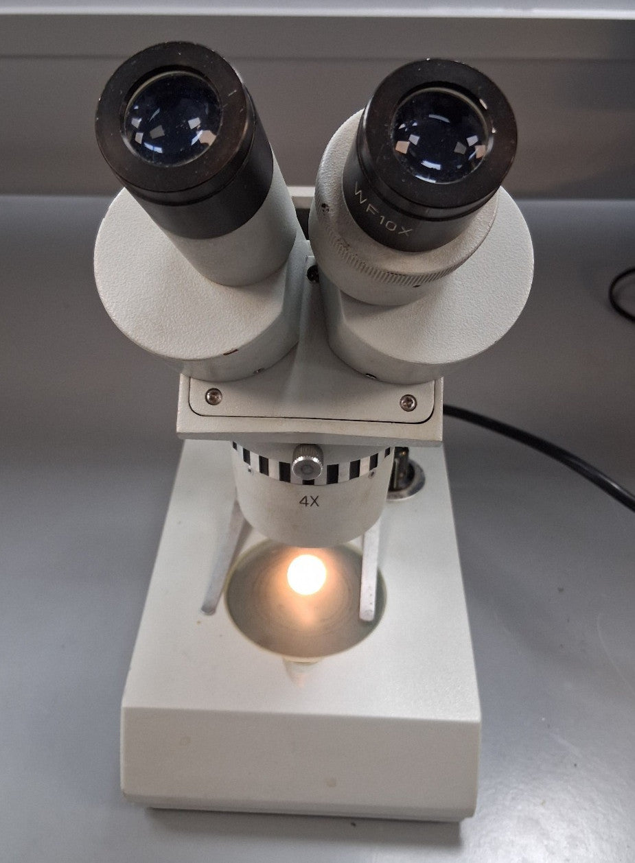 20X -40X STEREO MICROSCOPE WF10X DUAL TOP AND BOTTOM LIGHT