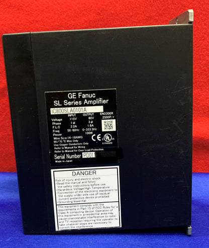 Servoverstärker 115 V der GE Fanuc SL-Serie IC800SLA0101A