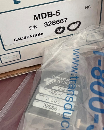 TRANSDUCER TECHNIQUES MDB-5 MINI LOAD CELL 5LBS