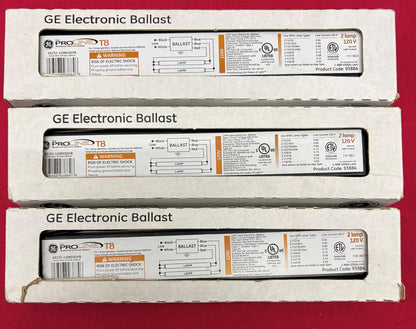 GE PROLINE RESIDENTIAL ELECTRONIC INSTANT-START BALLAST GE232-120RESDIYB - QTY 3