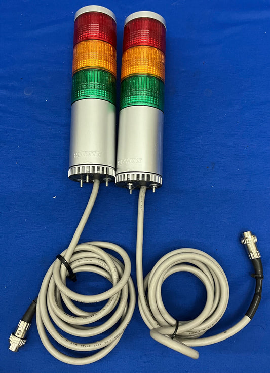 PATLITE® LME-_02UW TORRE DI SEGNALAZIONE SEGNALE LUCE ROSSO/GIALLO/VERDE 1 LOTTO QTY 2