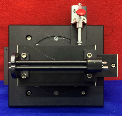 Del Tron RS3-3 gekruiste rolgeleider met Parker 4450-DM geleider en rotatiebevestiging